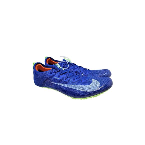 NEW Nike 13 Zoom Superfly Elite 2 Track and Field Shoes Cleats Spike racer Blue - Picture 3 of 6